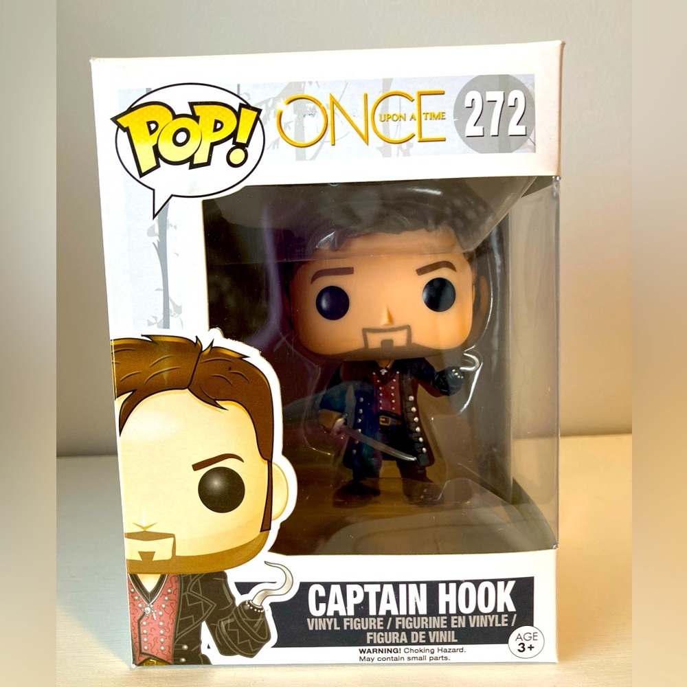 Captain Hook Once Upon A Time Funko Pop 272 with Box